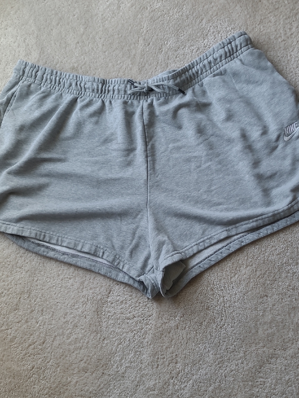 Nike Heather Gray Athletic  Shorts